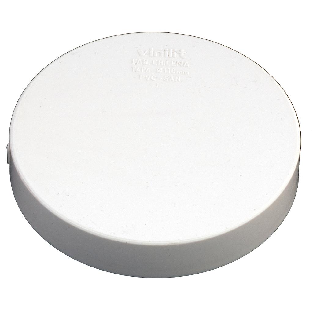 Tapa Tubo Sanitario 40 (Blanco - Era)