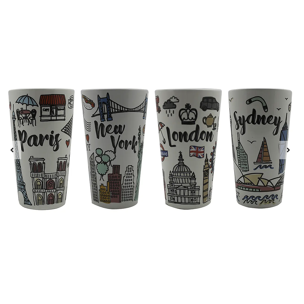 [10A07016] Tazon Latte City Collection Glasso (PARIS)